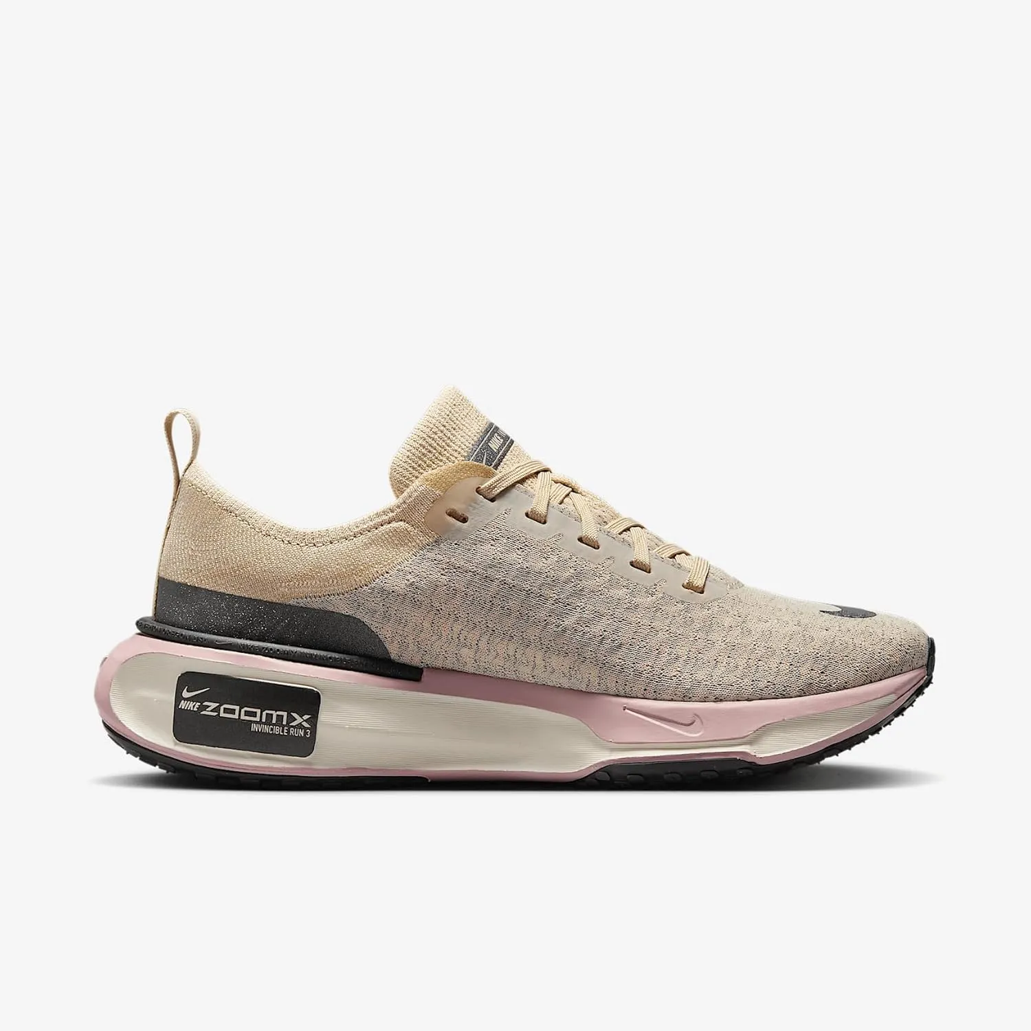 Nike Invincible 3 Premium Women's Road Running Shoes (FQ5027-100, Sanddrift/Pink Oxford/Light Soft Pink/Anthracite)