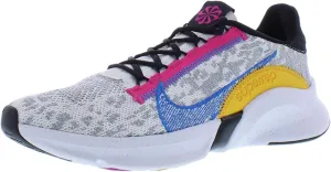 Nike Men's Superrep Go 3 Next Nature Flyknit Low, Light Smoke Grey Photo Blue White 009, 9 Men