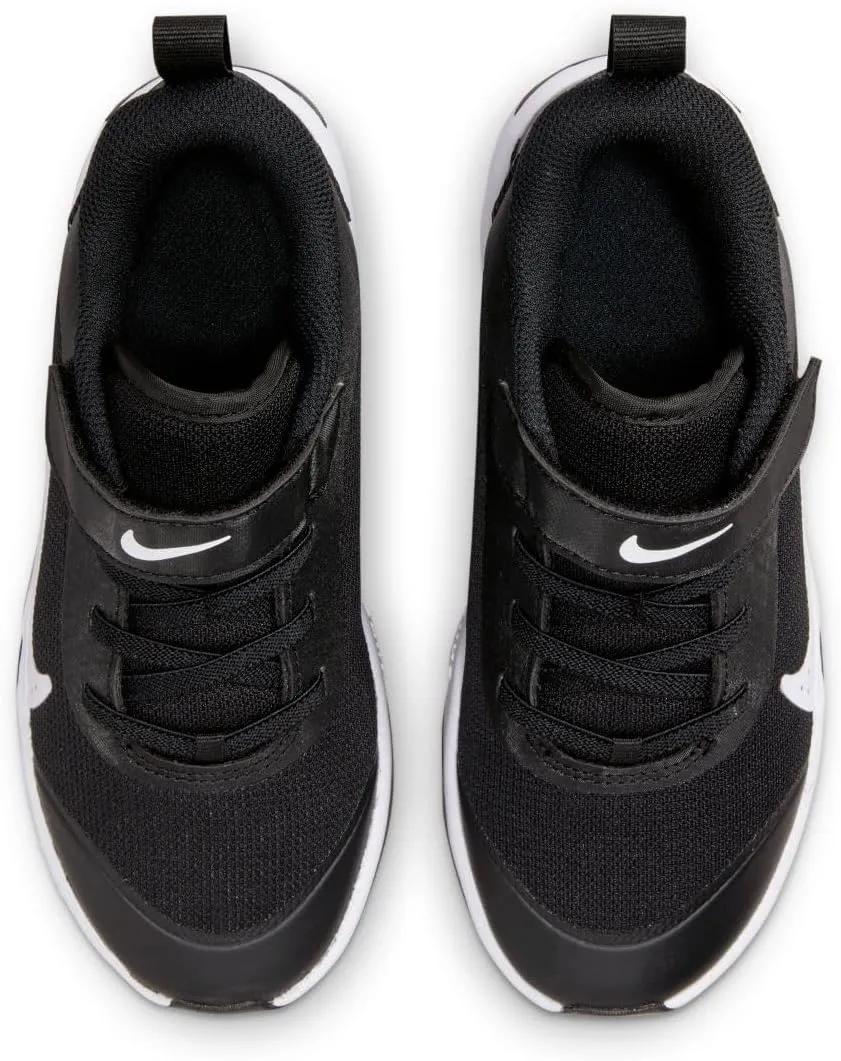 Nike Omni Multi-Court Little Kids' Shoes (DM9026-103, White/White/Cobalt Bliss)