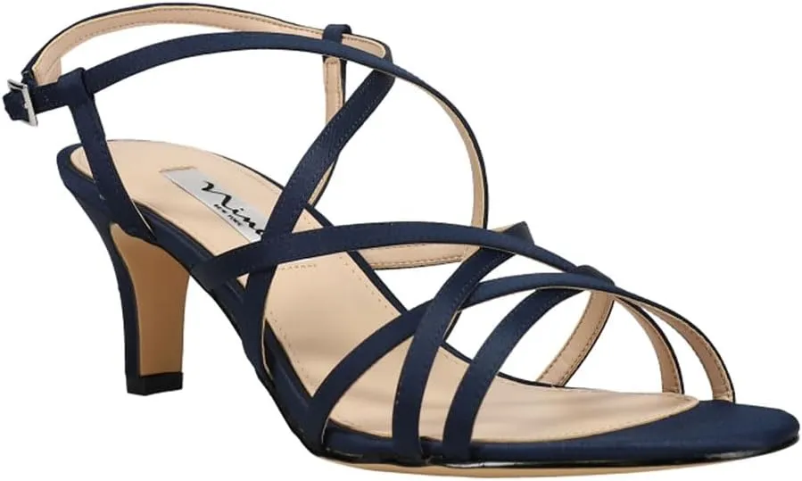 NINA Neptune Women's Sandal - Elegant- Dress Day to Evening Chic, Comfortable & Versatile