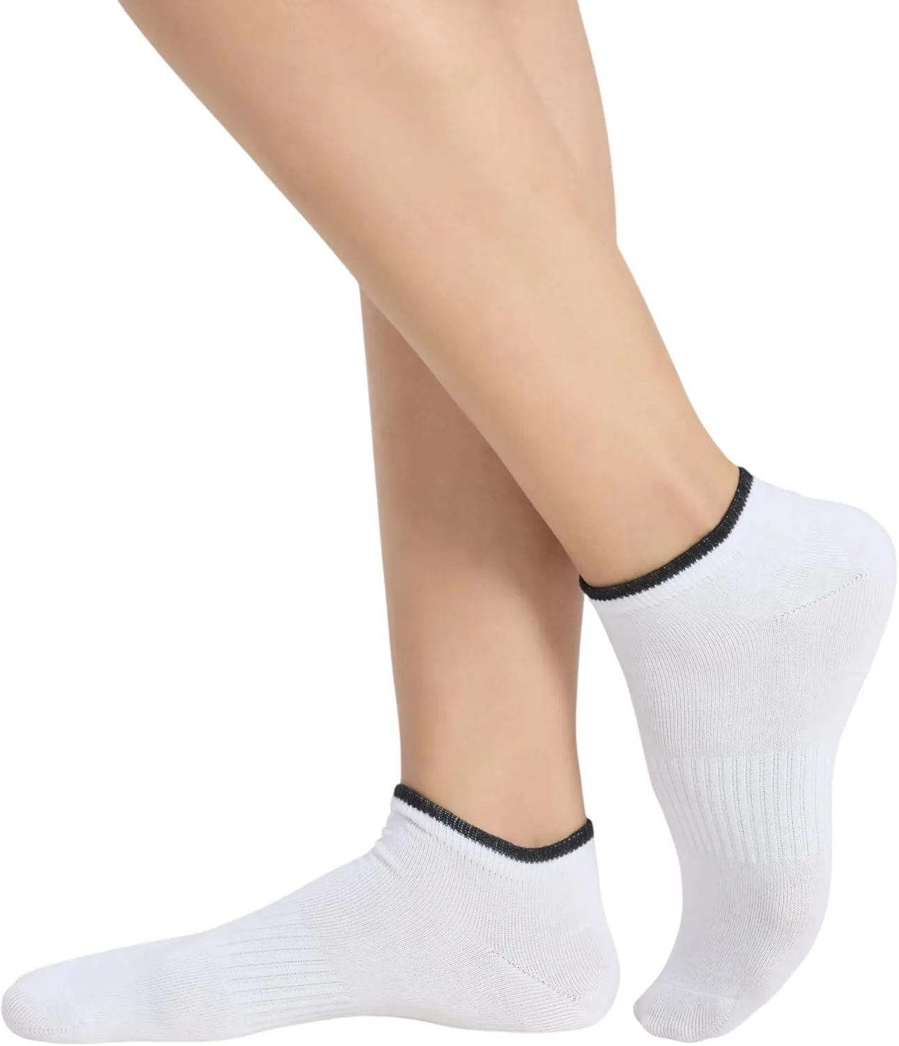 No Show Socks Womens |Pack of 10| Low Cut Ankle Non Slip Footie for Flats Sneaker Slip On Loafer Thin Summer Sock