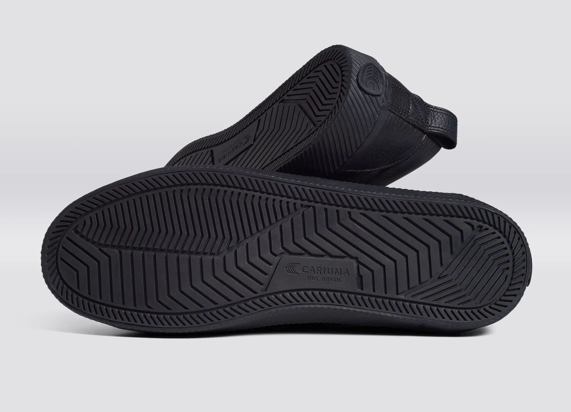 OCA Low All Black Premium Leather Sneaker