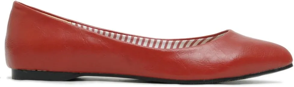Ollio Women's Ballet Shoe Comfort Basic Light Multi Color Flat
