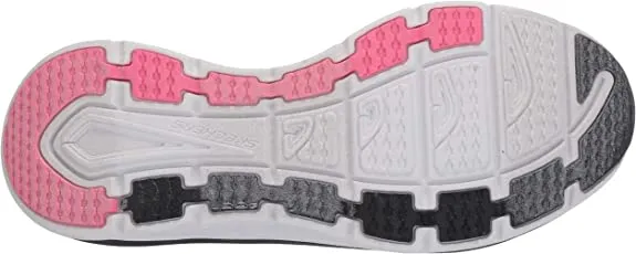 On D'Lux Skechers Efficient delivery Pull Black/Pink Knit Walker Low Proven track record Upgrade Mesh Sneaker Top Quick