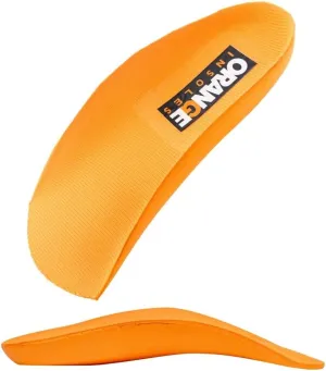 Orange Light A 3/4 Fits MEN'S Shoe 3.5-5, WOMEN'S 5-6.5 is Our Slimmest, Lightest Design, and Provides Essential Support For Both your Metatarsal and Medial Arch, Best For: Close Fitting Shoes, Unisex