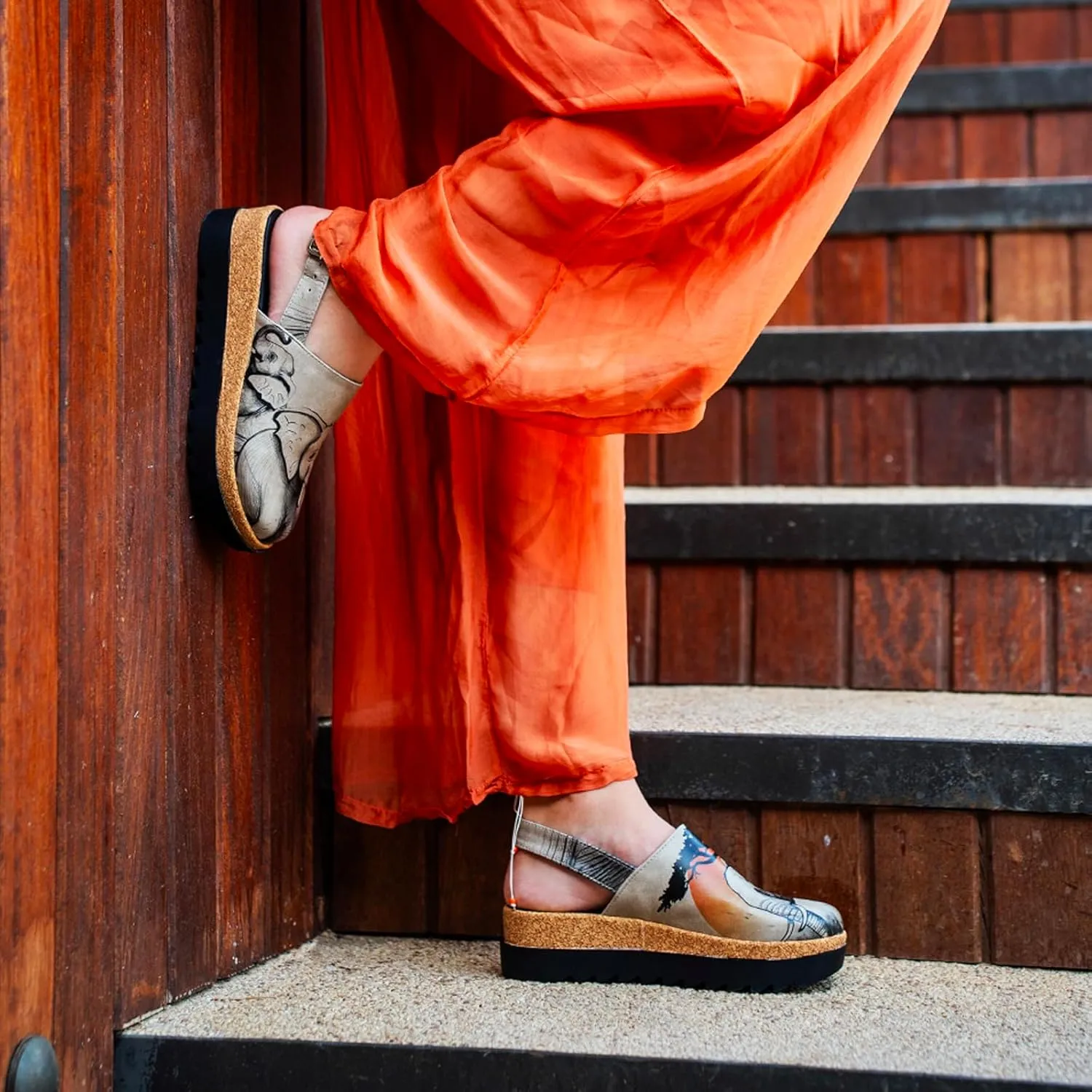 Platform Sandals Women - Vegan and Handmade Wedge Sandals for Women