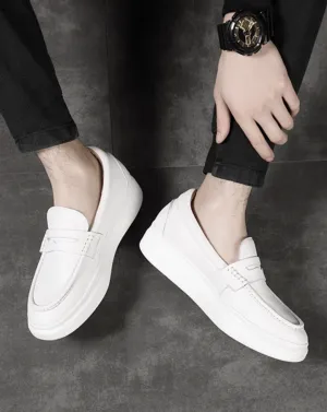 ♂♀Platform Simple Loafer