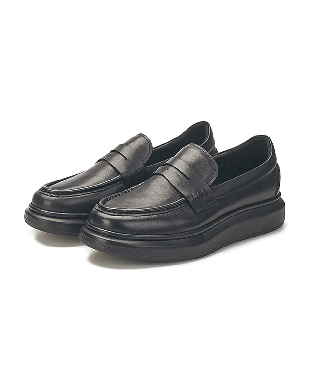 ♂♀Platform Simple Loafer