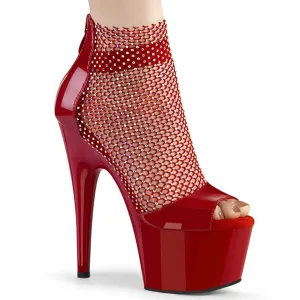 Pleaser Adore-765RM-Red-Size 12-Clearance