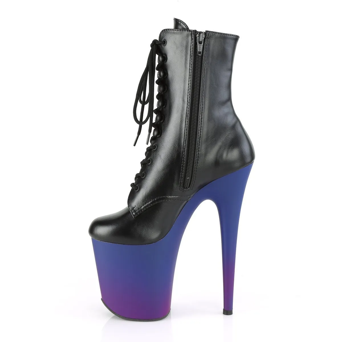 Pleaser Flamingo-1020BP-Black-Size 5-Clearance