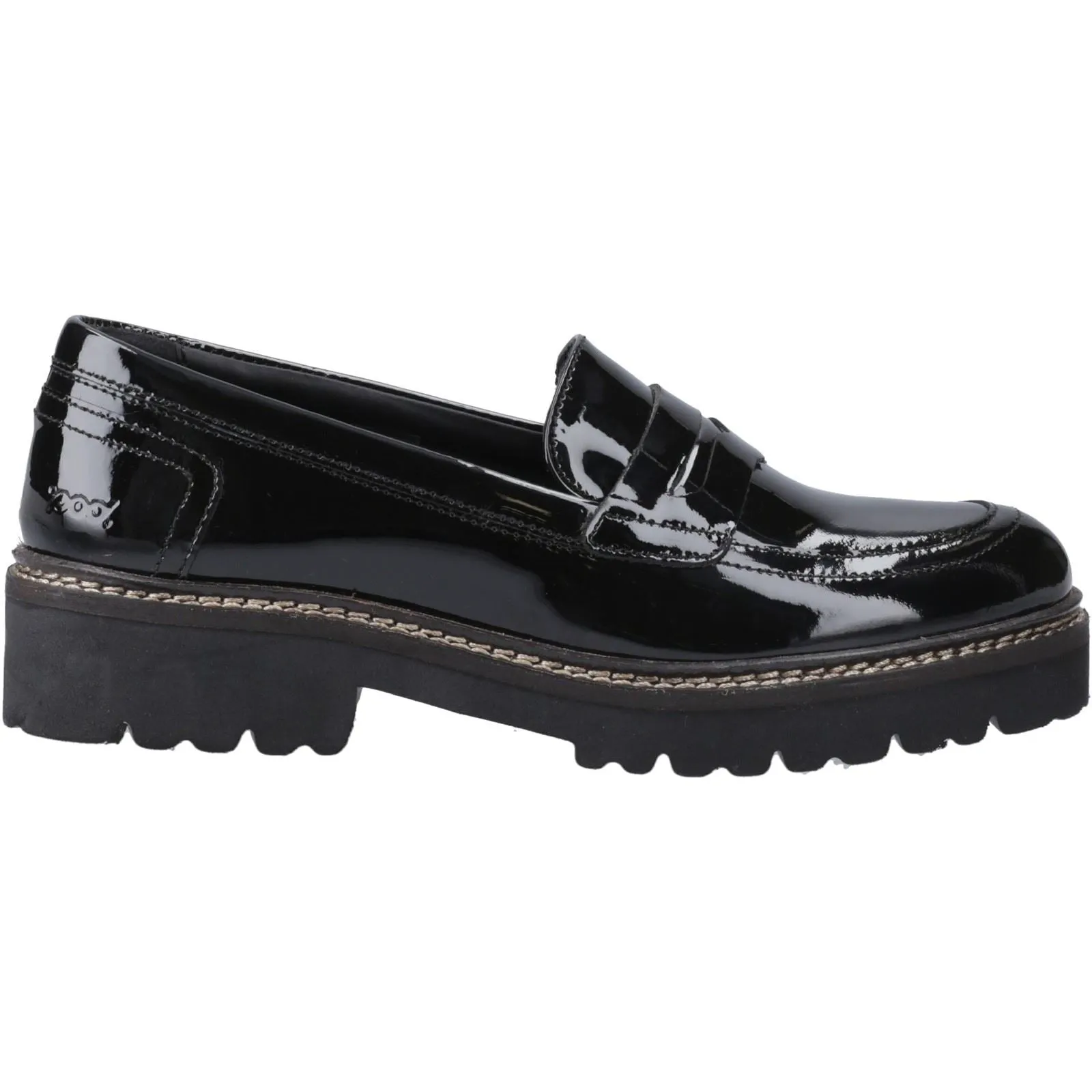 Pod Women's Kenny Loafers in Black Patent