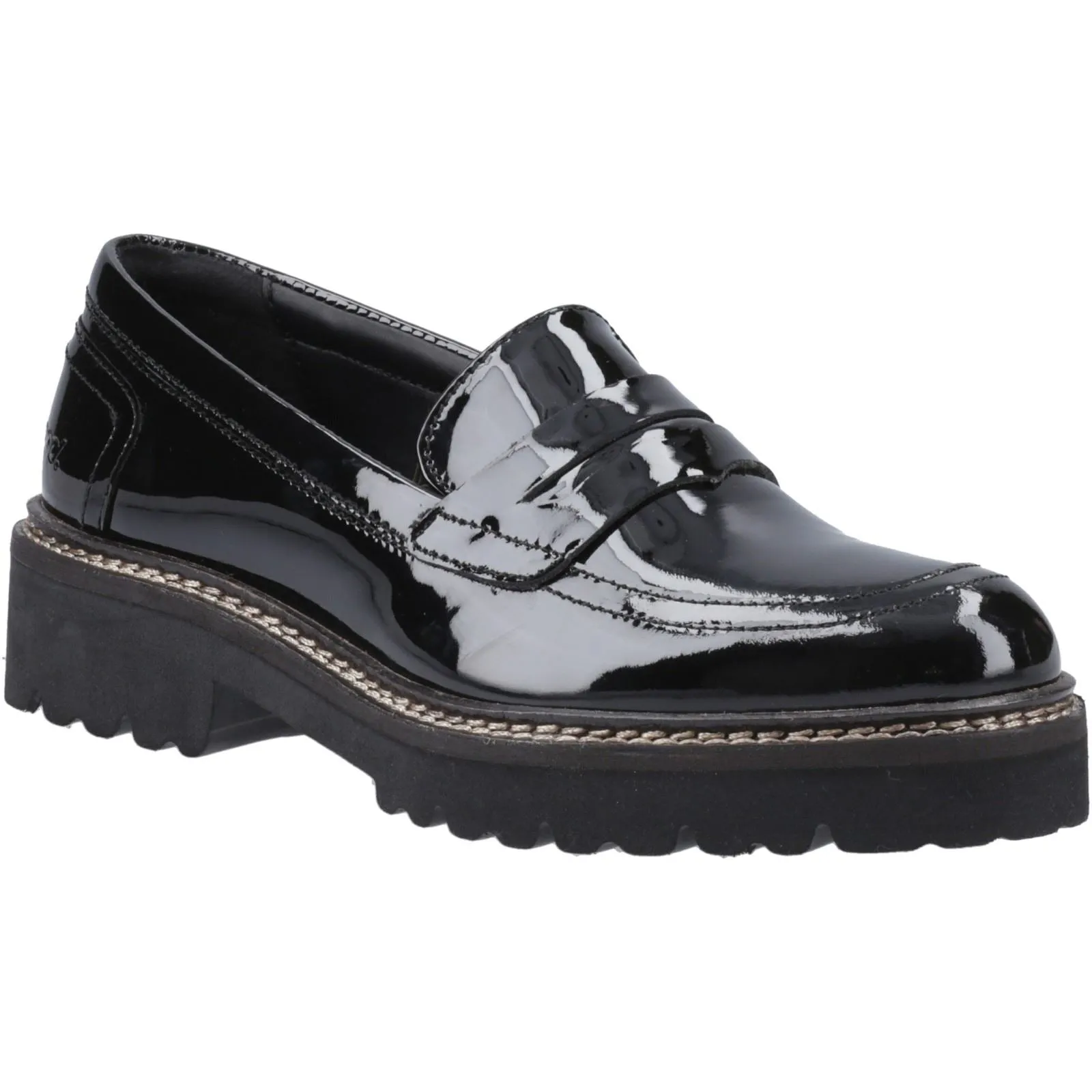 Pod Women's Kenny Loafers in Black Patent