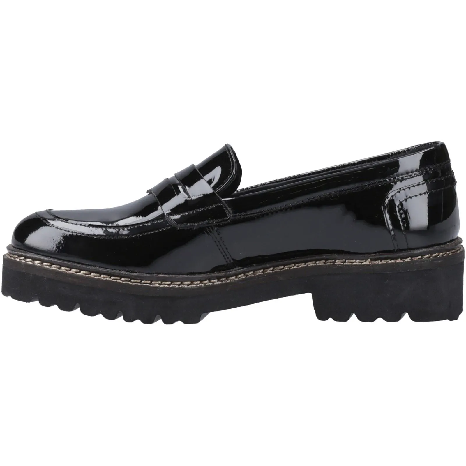 Pod Women's Kenny Loafers in Black Patent
