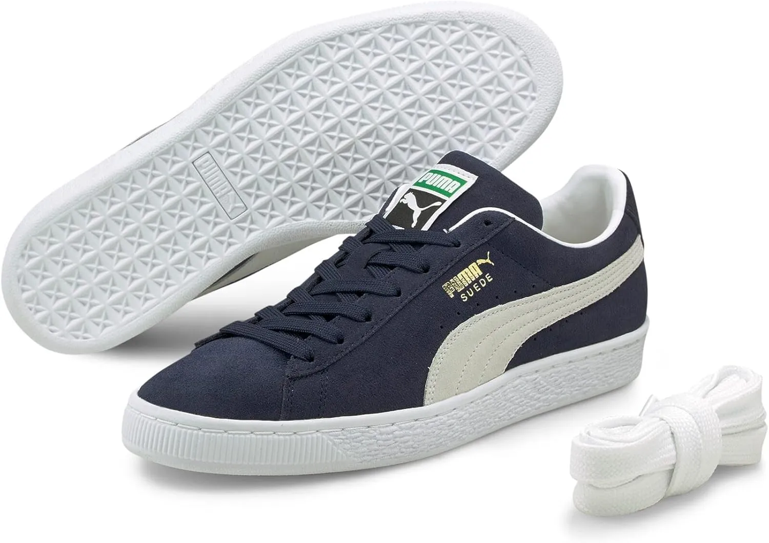 PUMA Men's Basket Classic Patent Emboss