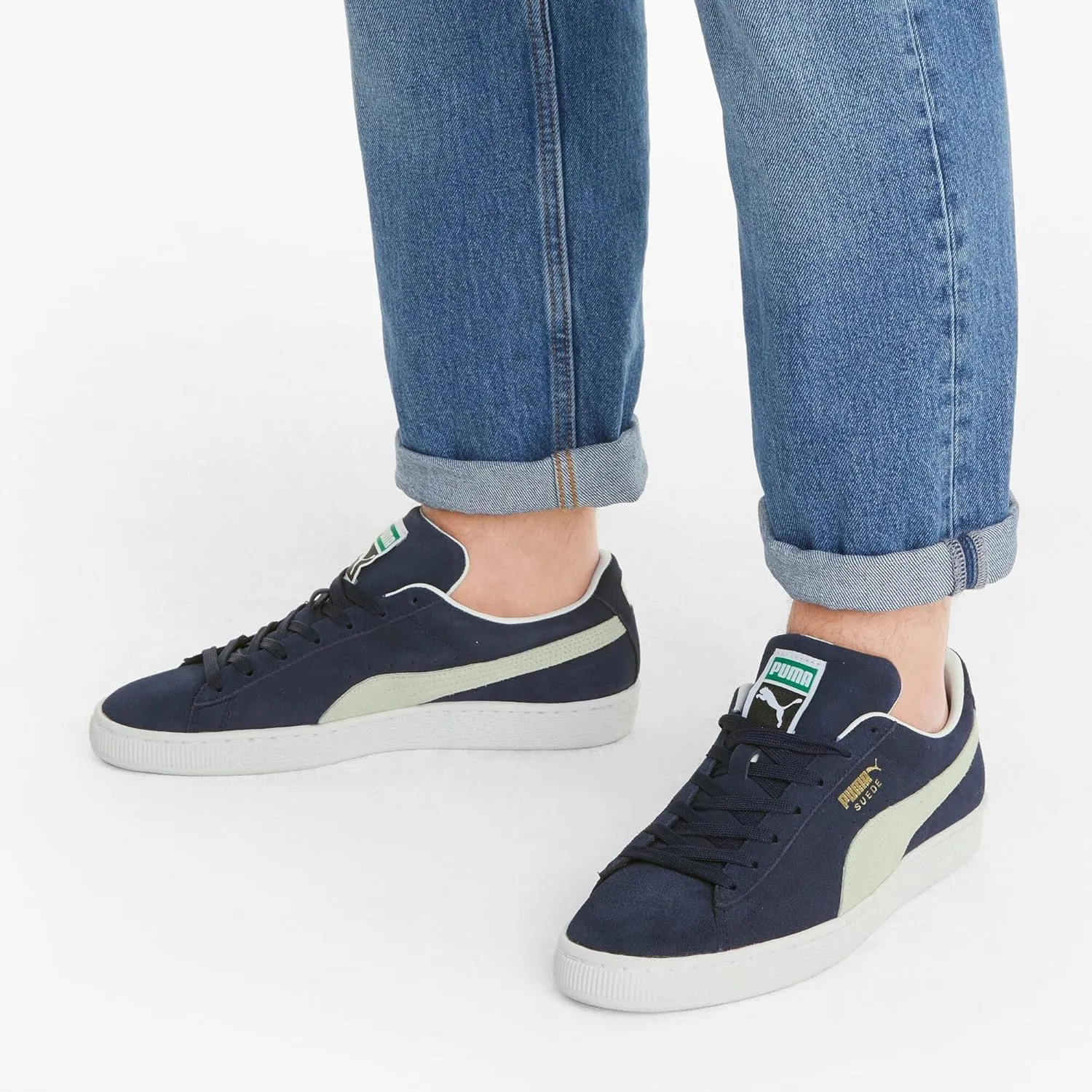 PUMA Men's Basket Classic Patent Emboss