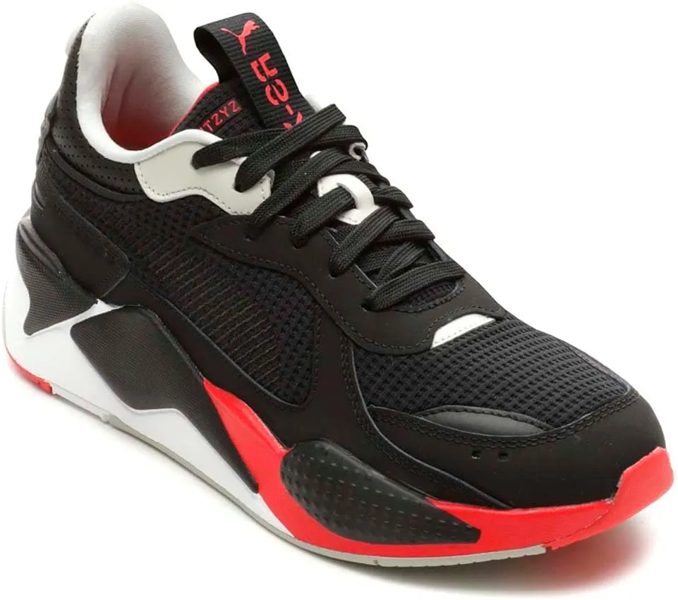 Puma Mens Rs-X Road Lace Up Sneakers Shoes Casual - Black