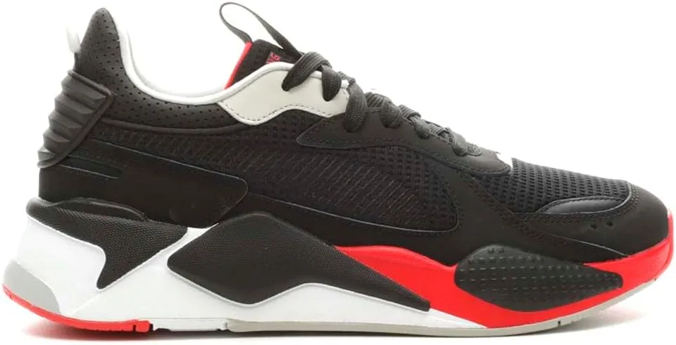 Puma Mens Rs-X Road Lace Up Sneakers Shoes Casual - Black