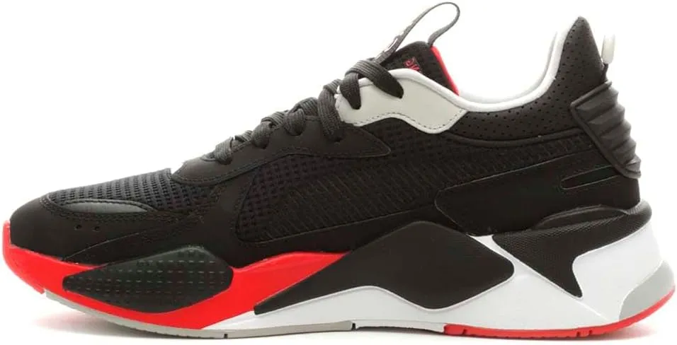 Puma Mens Rs-X Road Lace Up Sneakers Shoes Casual - Black