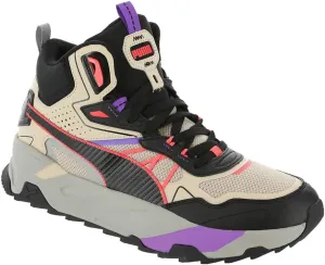 PUMA Trinity Mid Hybrid Mens Sneaker 13 DM US GranolaBlackCoral Beige, Grey