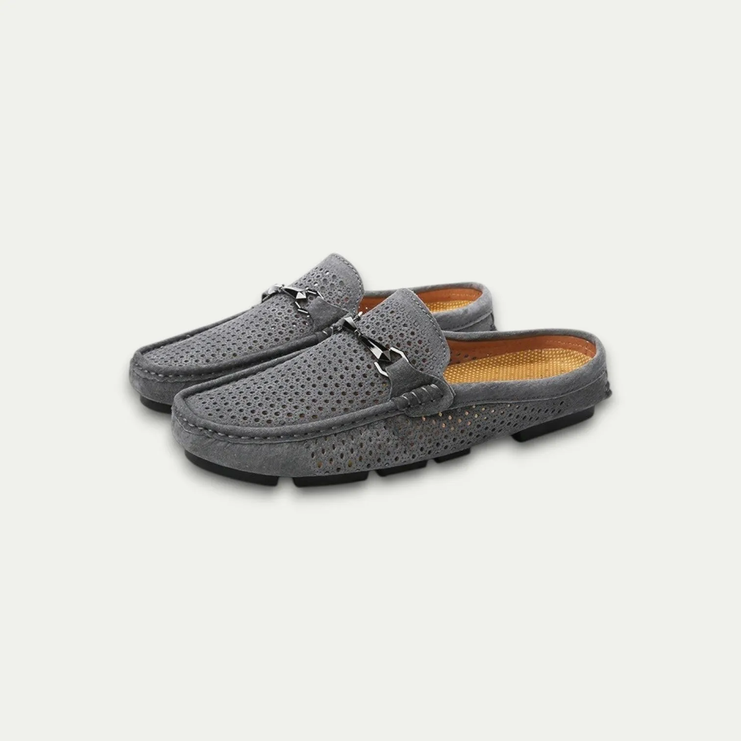 Randimo | Men Old Money Suede Loafers Slip-On Mules