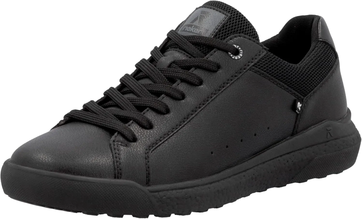 Rieker Men's Low Trainers, Black, 10