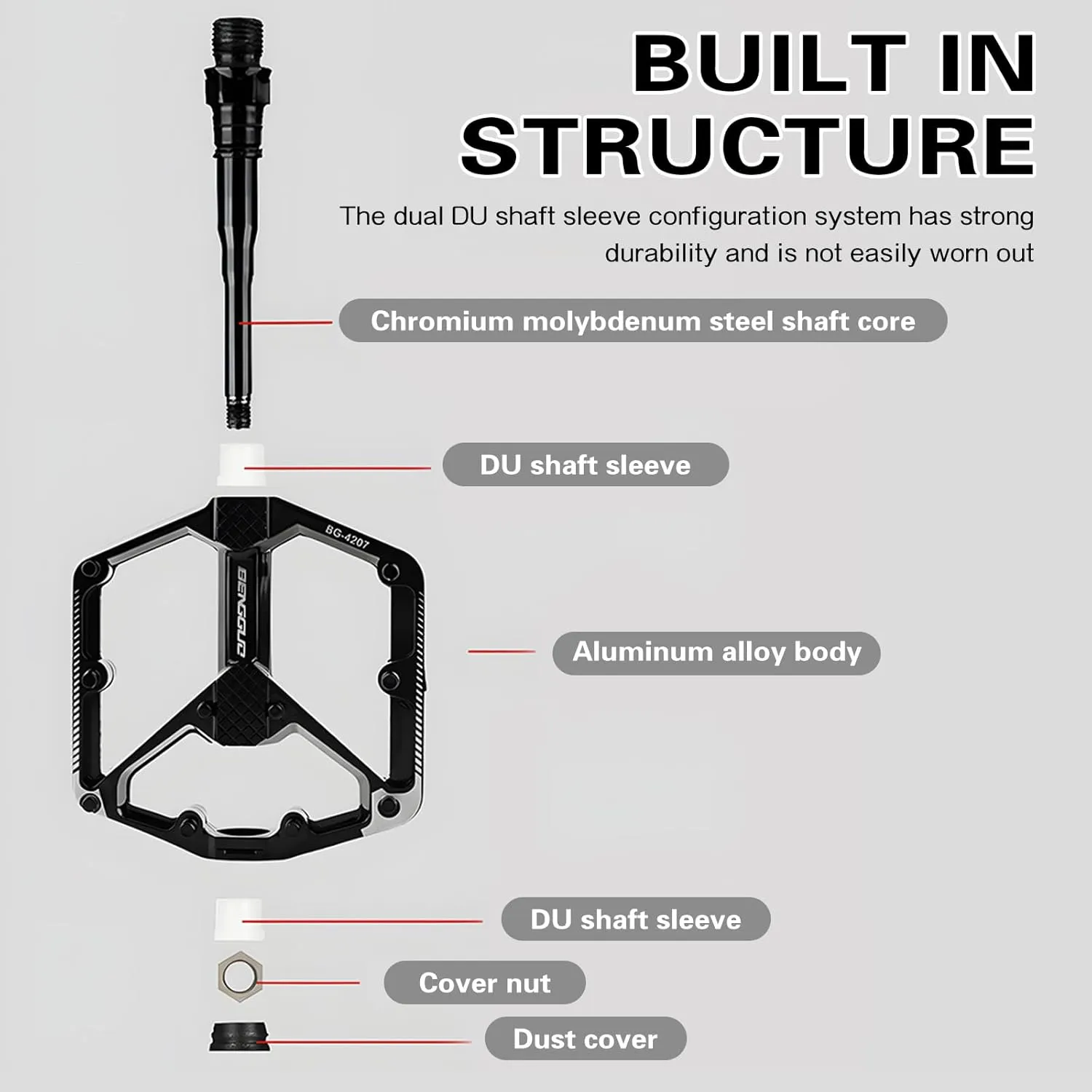 Road Bicycle Pedals, Bike Pedals, Road Bike Pedals, Mountain Bike Pedals, Lightweight, Universal Compatibility, Sealed Bearings, Waterproof Protection