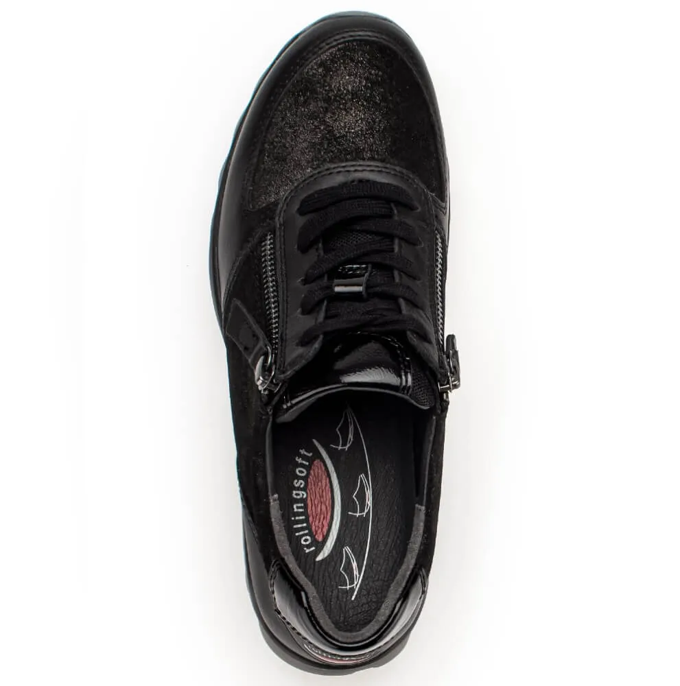 Rollingsoft 36.968 Fantastic-BLACK SUEDE