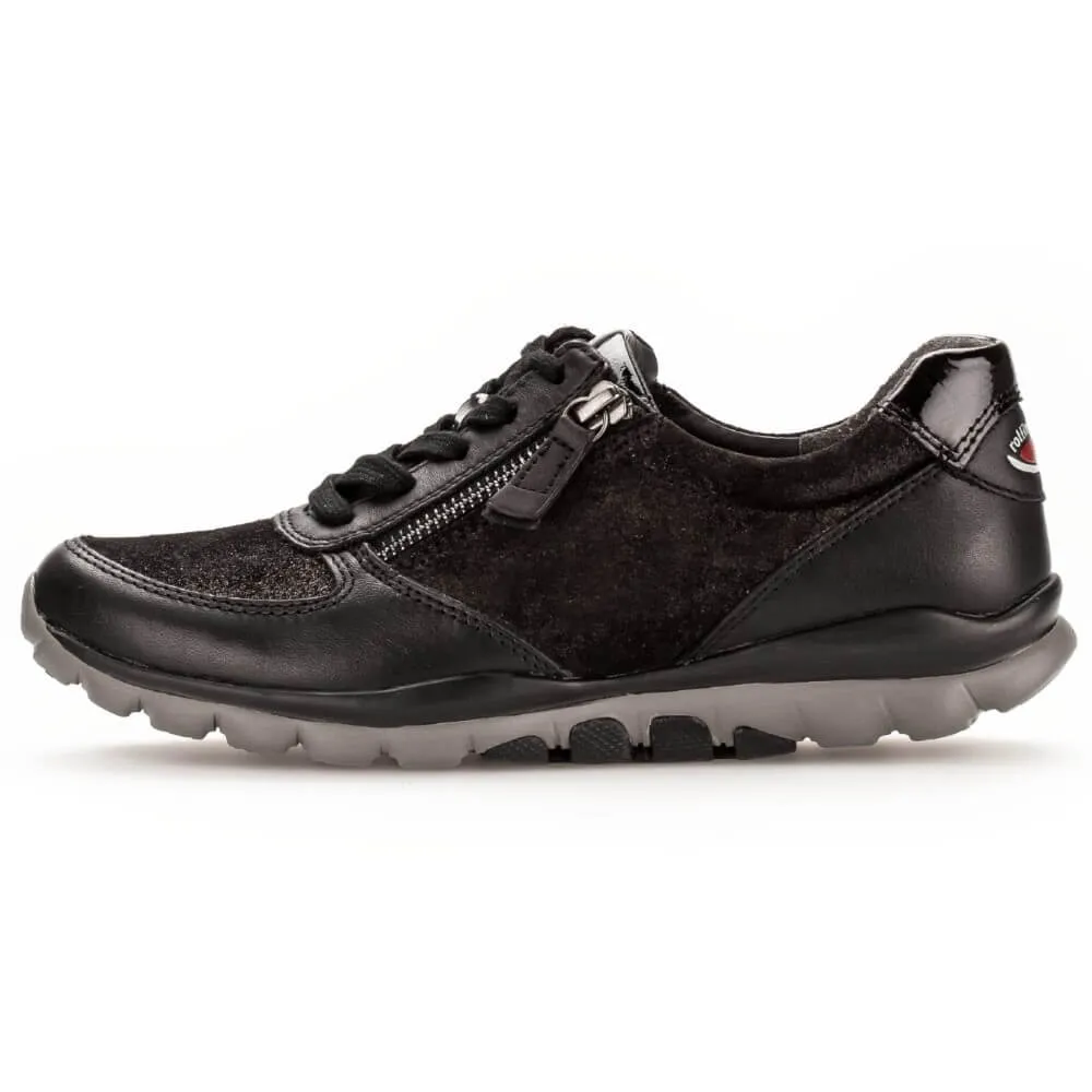 Rollingsoft 36.968 Fantastic-BLACK SUEDE
