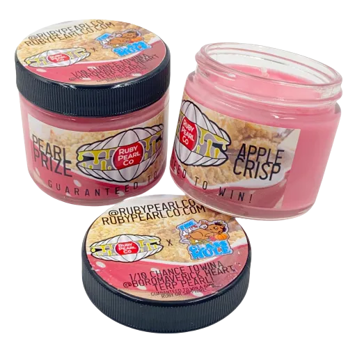 Ruby Pearl Co x The Glass Mule - Surprise Pearl Candle