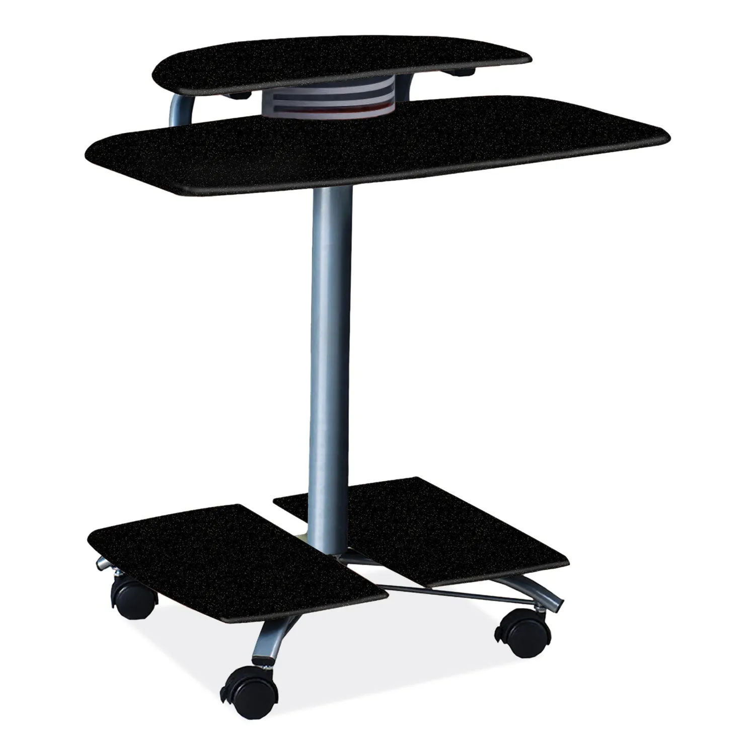 Safco® Eastwinds Series FPD Computer Table, 28.5" x 26" x 29.5", Anthracite