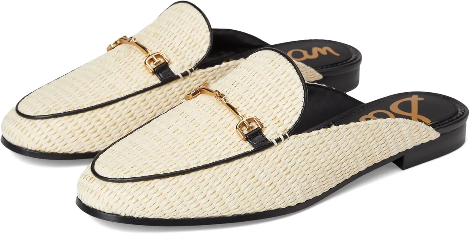 Sam Edelman Women's Linnie Loafer, Linen Raffia, 9