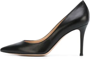 SAMMITOP Women's Classic 80mm High Heel Pumps Pointed Toe Office Work Dress Shoes