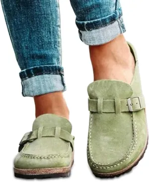 Sandals Women Loafer Flats Platform Shoes Slip on Suede Moccasins Low top Canvas Shoes,04,41