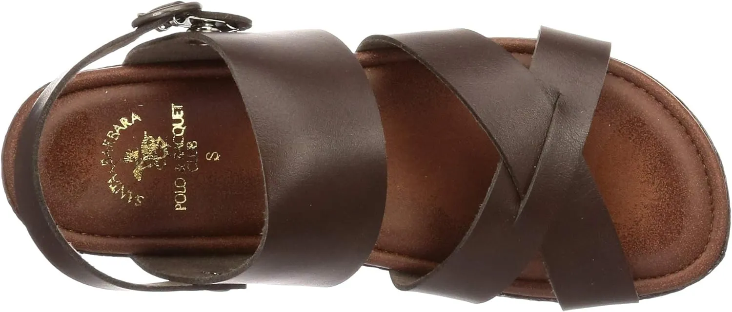 SANTA BARBARA POLO & RACQUET CLUB(サンタバーバラポロアンドラケットクラブ) Women's Sandals, Easy to wear, 1.4 inch (3.5 cm) Heel, 2-Way