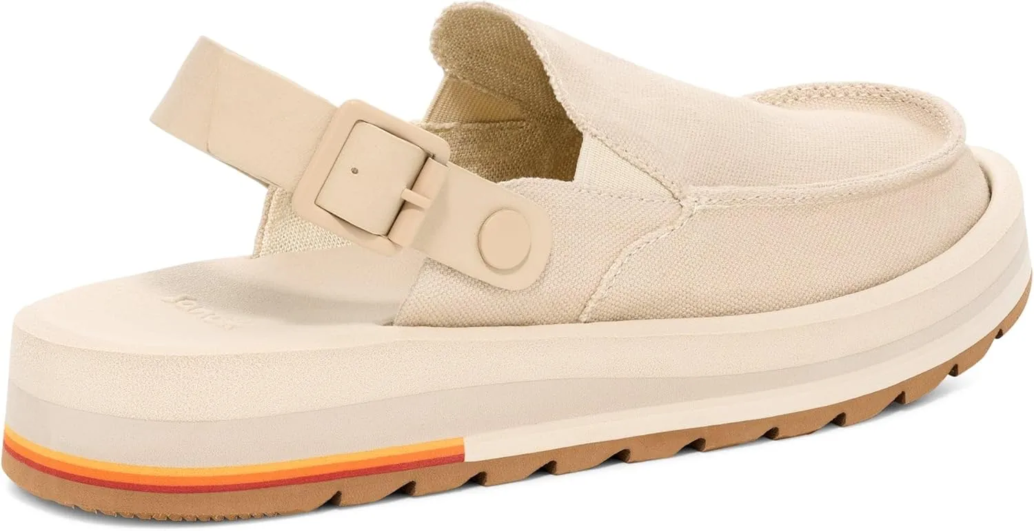 Sanuk Womens Donna Mesa Mule | Womens Shoes | Slip On Shoes for Women | Women's Slip-on Loafers | Memory Foam Footbed