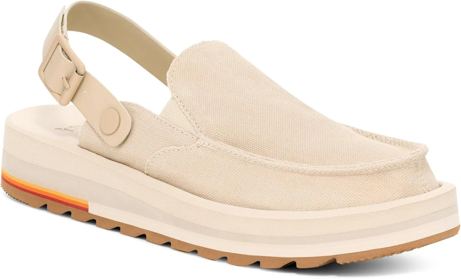 Sanuk Womens Donna Mesa Mule | Womens Shoes | Slip On Shoes for Women | Women's Slip-on Loafers | Memory Foam Footbed
