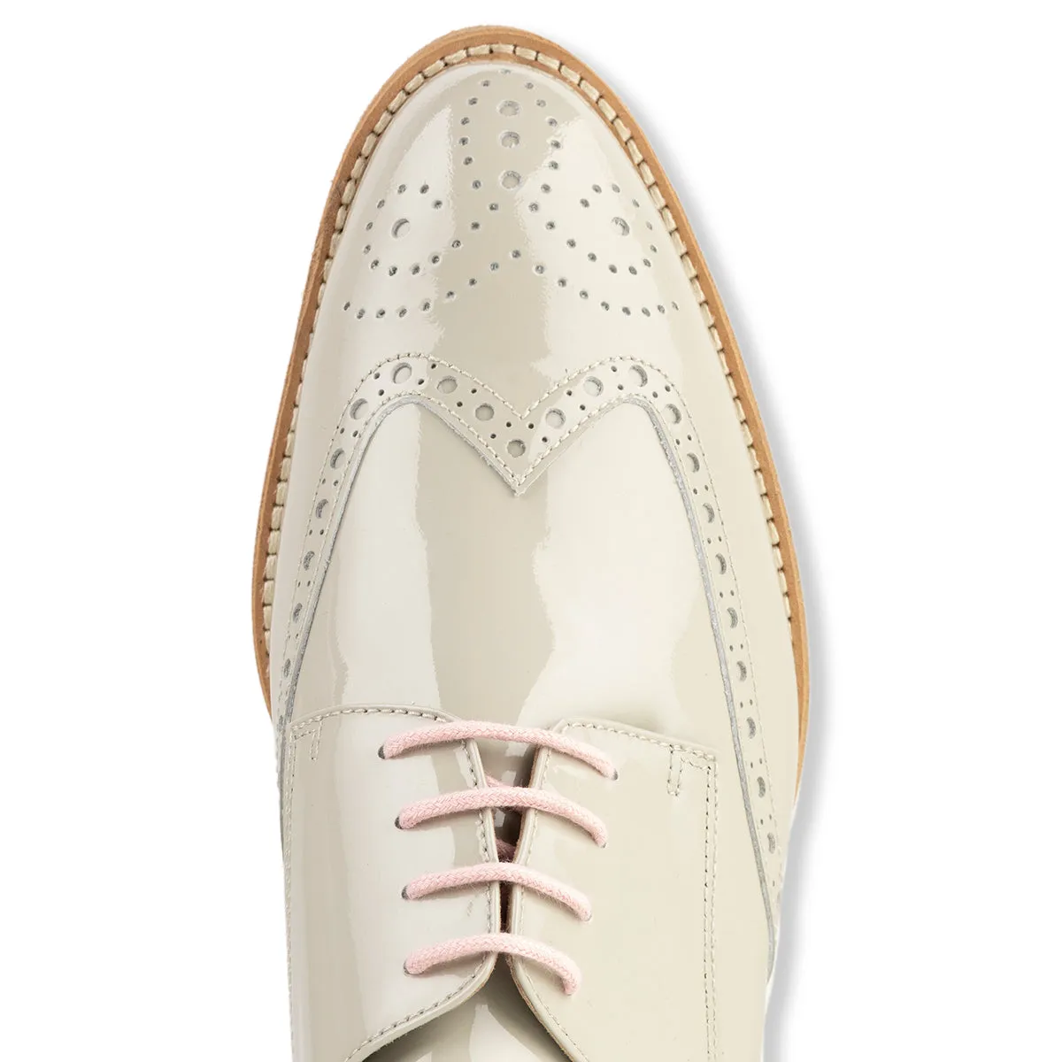 shoe laces - light pink
