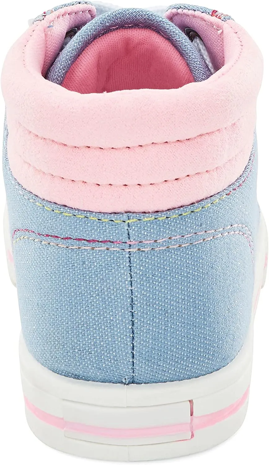 Simple Joys by Carter's Girls and Toddlers' Cora High-Top Sneaker
