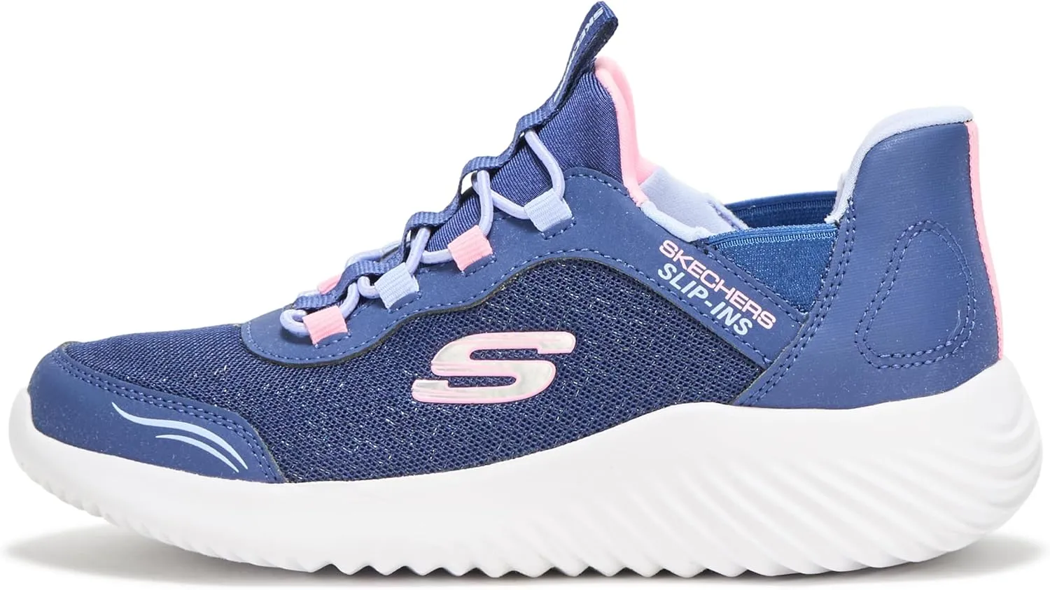 Skechers Girl's Bounder-Simple Cute Sneaker
