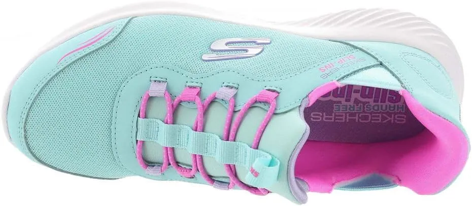 Skechers Girl's Bounder-Simple Cute Sneaker