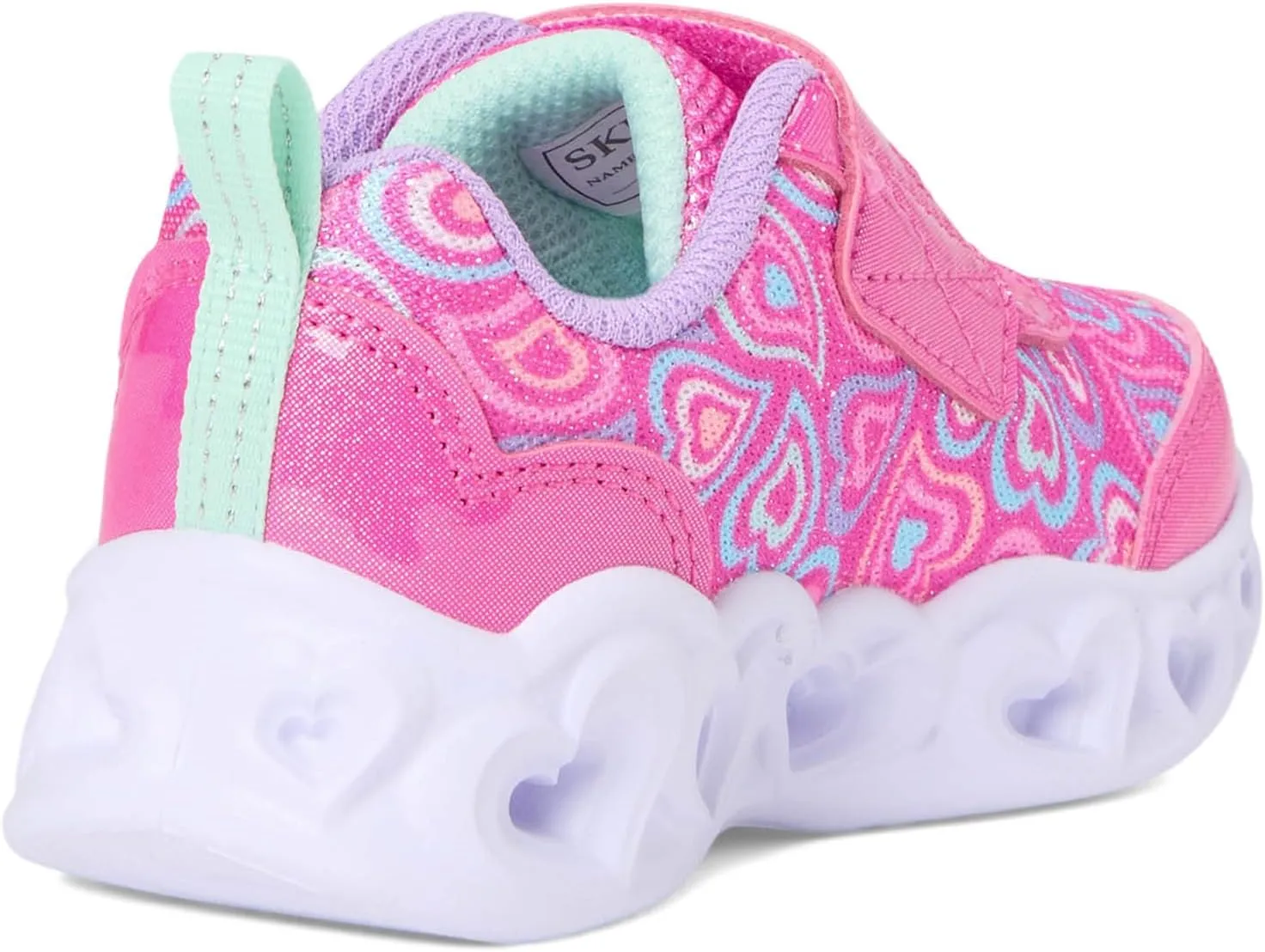 Skechers Girl's Heart Lights-Boogie Land Sneaker