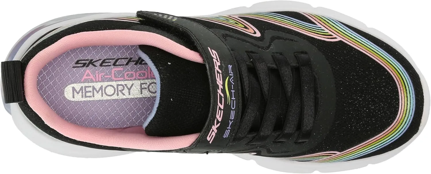 Skechers Girl's Skech-air Airmatic-Rainbow Crush Sneaker