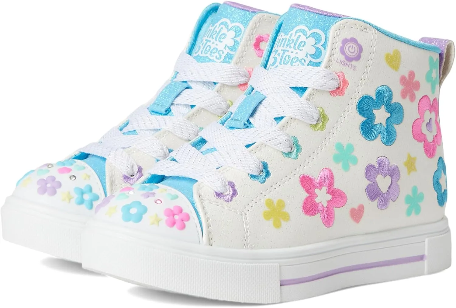 Skechers Girl's Twinkle Sparks-Super Blossom Sneaker