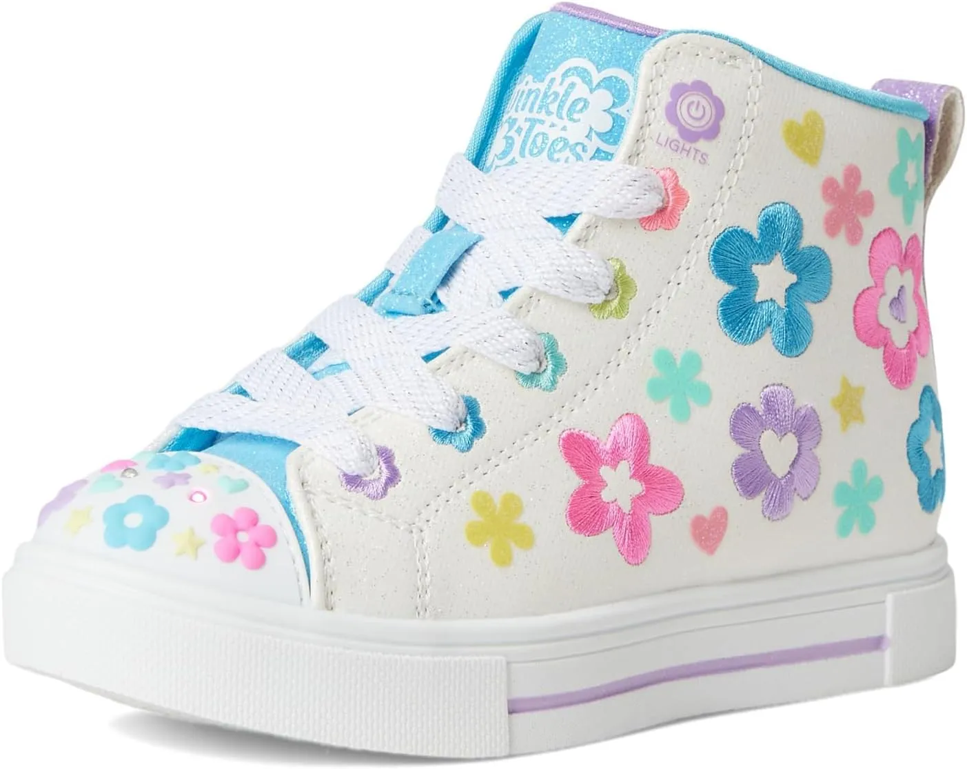 Skechers Girl's Twinkle Sparks-Super Blossom Sneaker