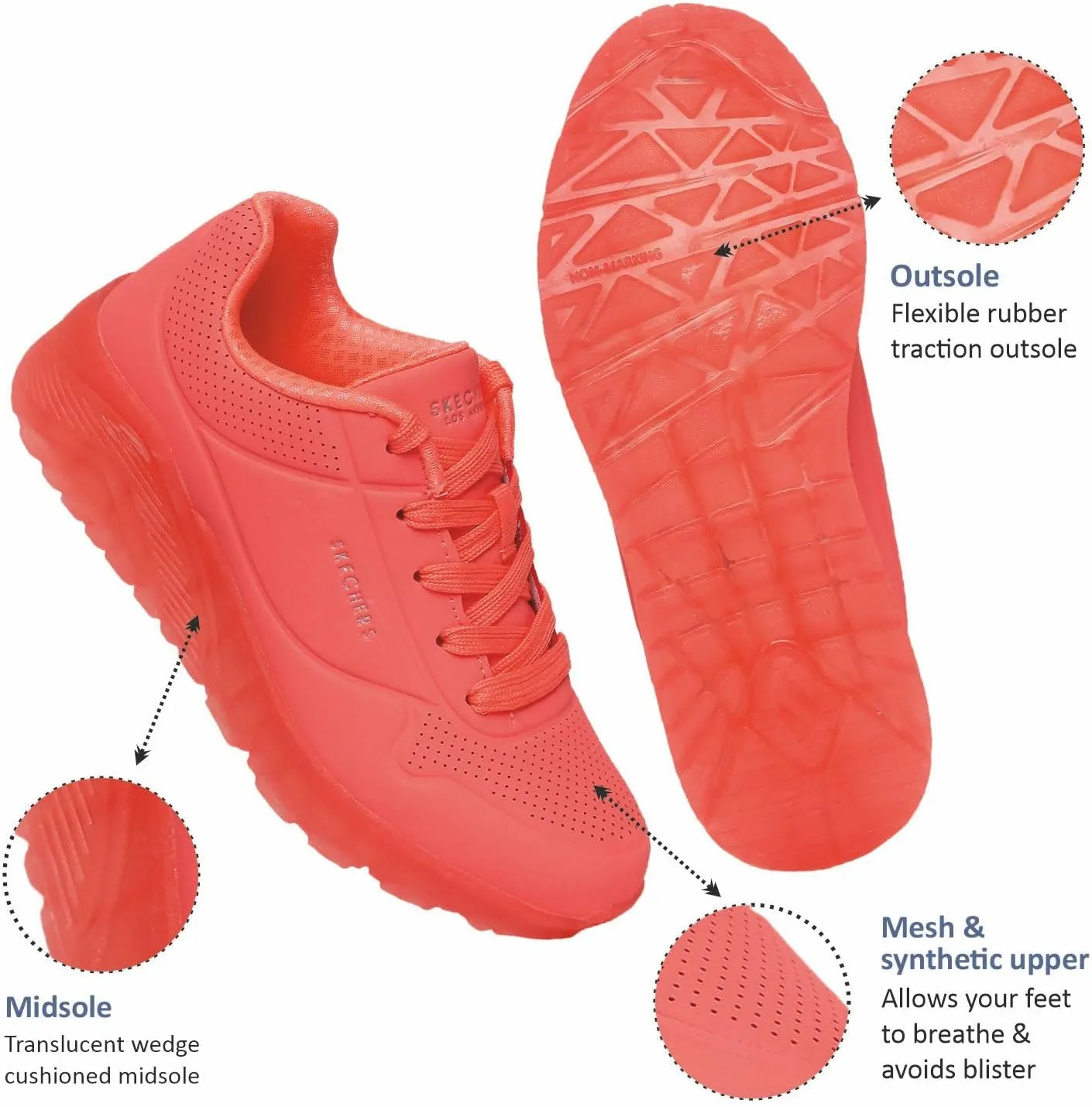 Skechers Kids' Uno Ice Sneaker