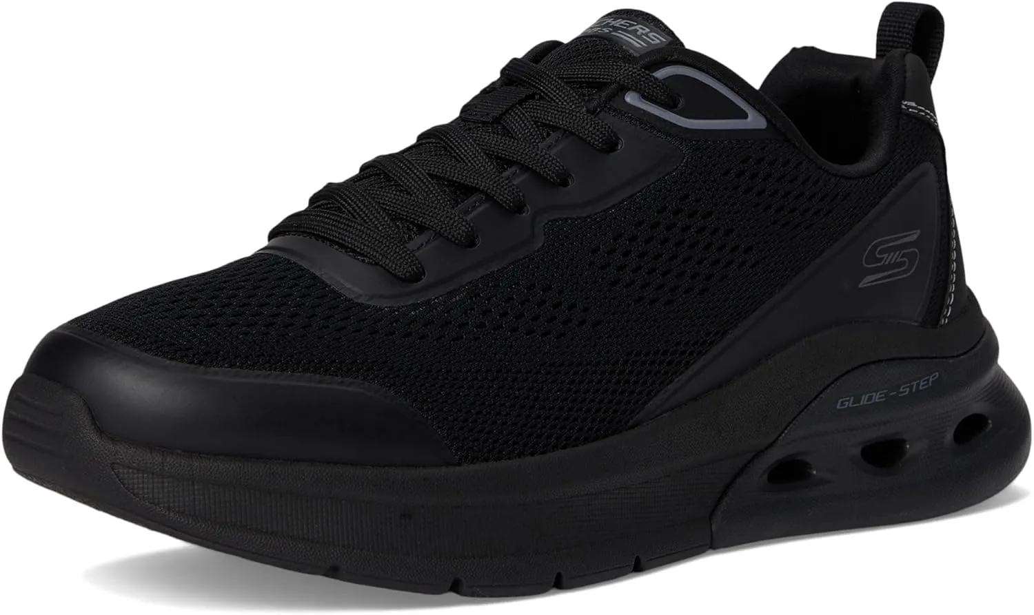 Skechers Men's Bobs Glide Step Arc Waves 2.0-Class Rank Sneaker