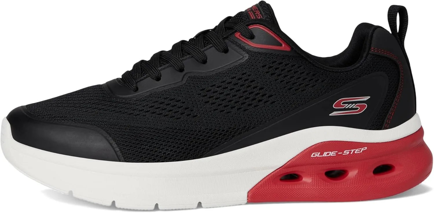 Skechers Men's Bobs Glide Step Arc Waves 2.0-Class Rank Sneaker