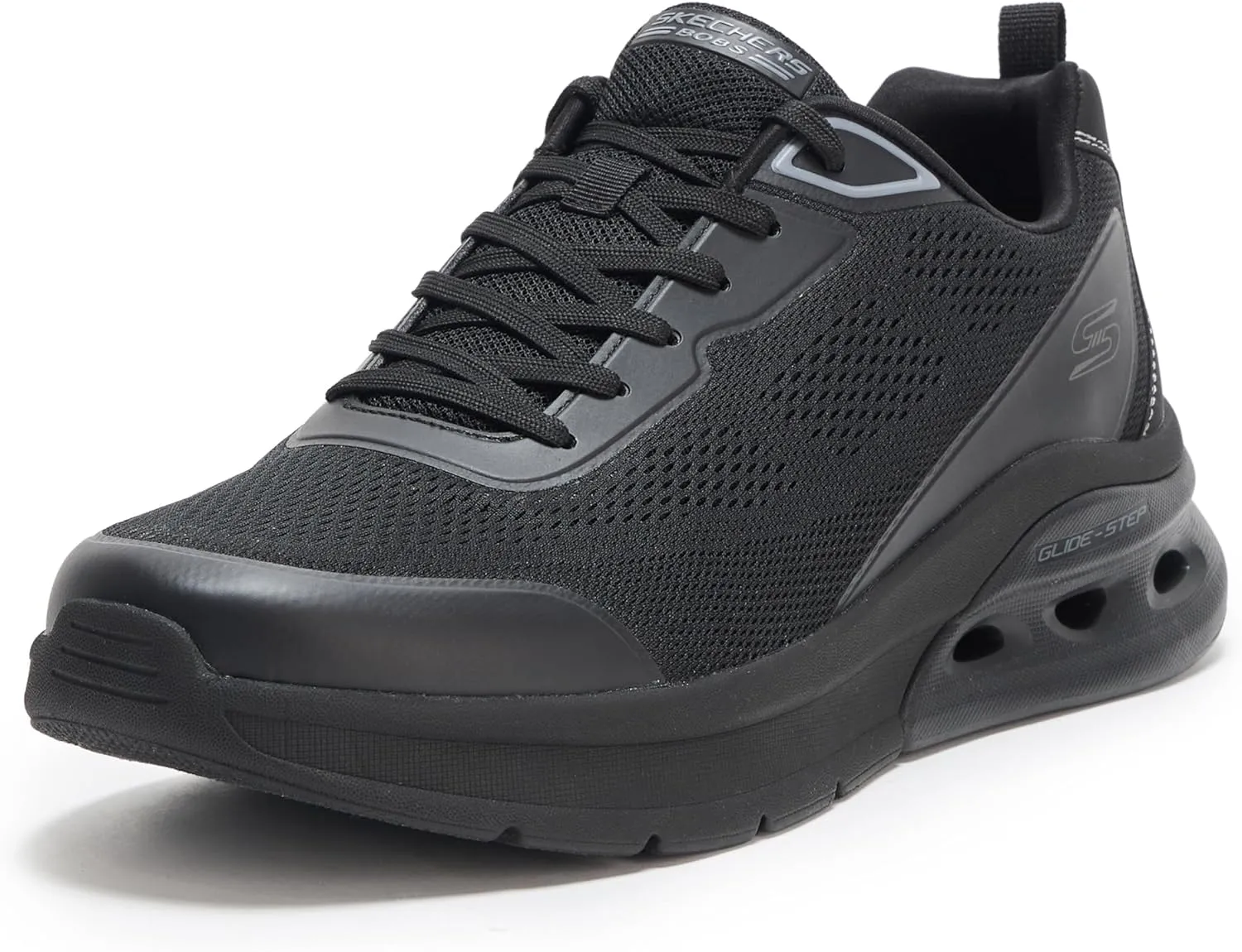 Skechers Men's Bobs Glide Step Arc Waves 2.0-Class Rank Sneaker