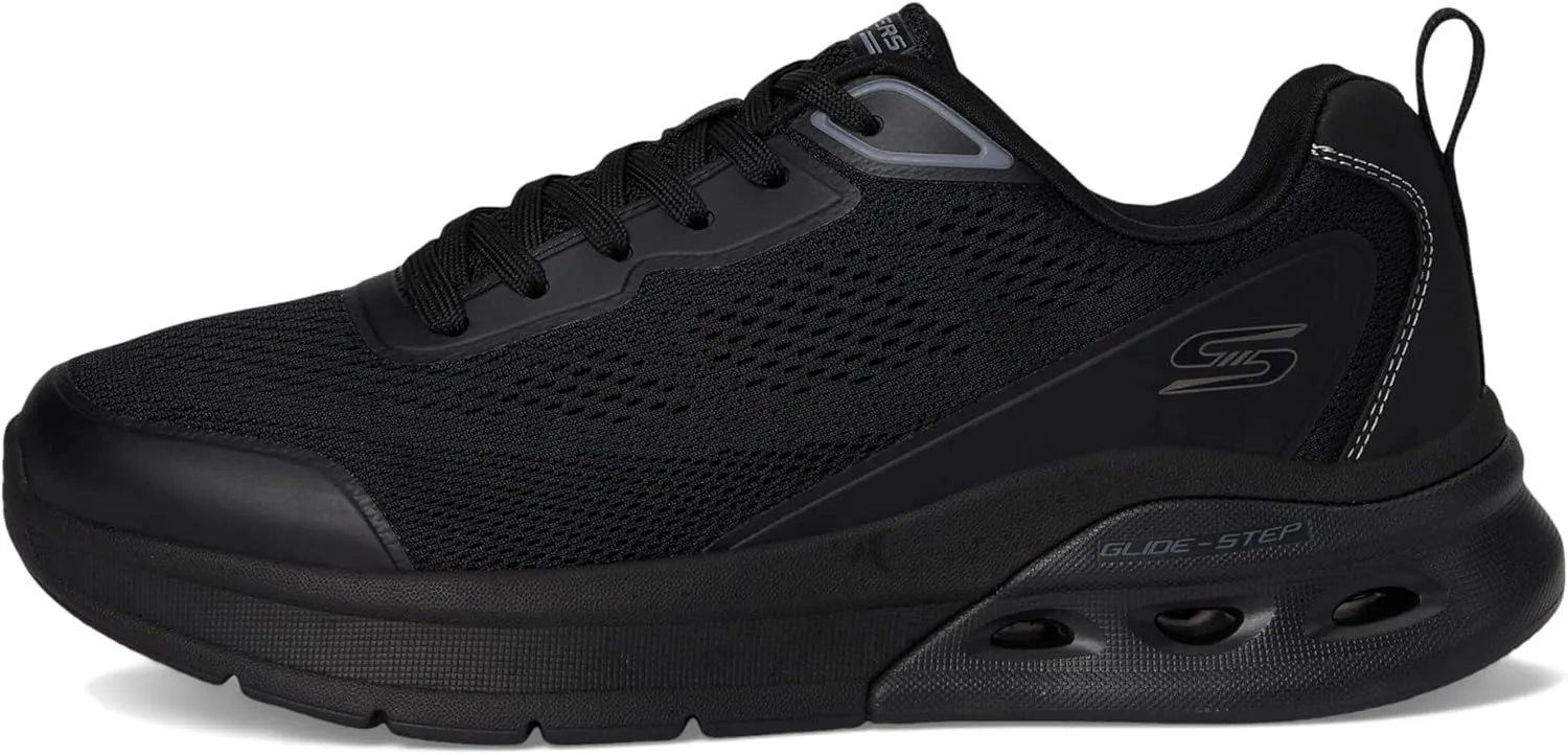 Skechers Men's Bobs Glide Step Arc Waves 2.0-Class Rank Sneaker