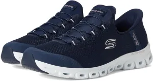 Skechers Sport Women's Glide-Step-Pursuit Hands Free Slip-INS Sneaker, NVY, 6